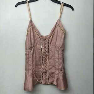 vintage chloe silk top